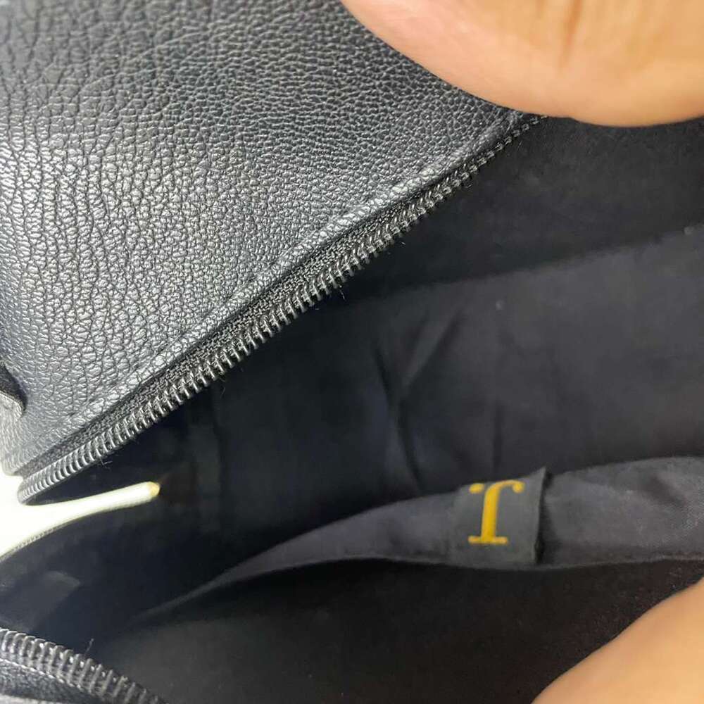 J. Junaid Jamshed BLACK REXINE HANDBAG | JJBL-24-066 FB/VENDO Strap Not Included - Picture 5 of 8